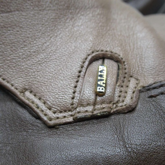 Bally Dress Shoes Mens 8 E Brown Leather Slip‎ On Switzerland Rare Two Tone main image 9